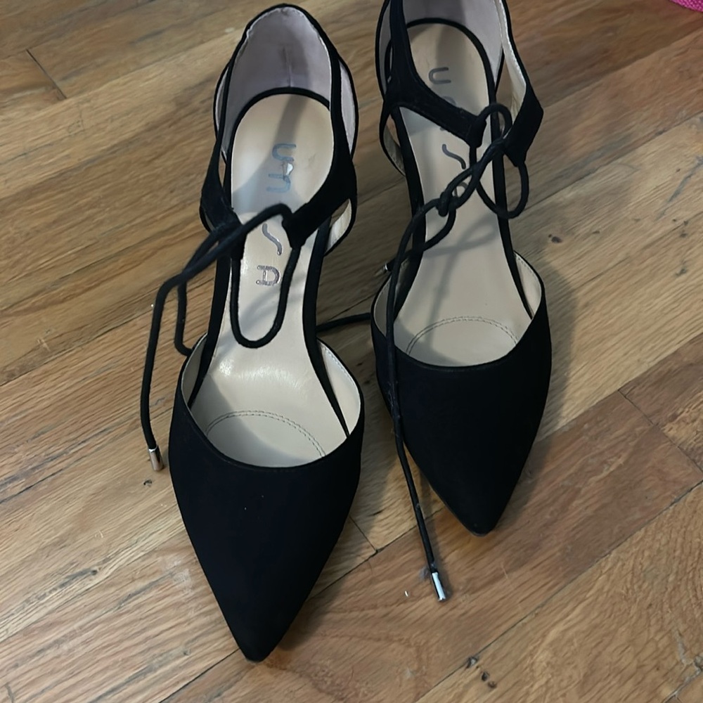 Black tie heels